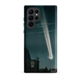 The Great Comet of 1881 - E. L. Trouvelot Samsung Case, Galaxy S22 Ultra / Matte, Mobile Phone Cases, Toby Leon