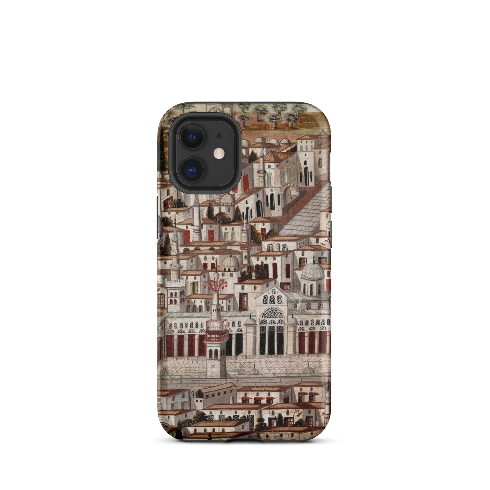 Great Mosque of Damascus Islamic School Iphone Case, 12 Mini / Matte, Iphone Case Cityscape Design