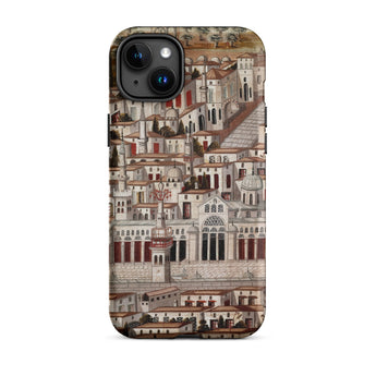 Great Mosque of Damascus - Islamic School Iphone Case, 15 Plus / Matte, Iphone Case Cityscape Design