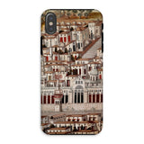 Great Mosque of Damascus - Islamic School Iphone Case, Xs / Matte, Phone Case City Illustration