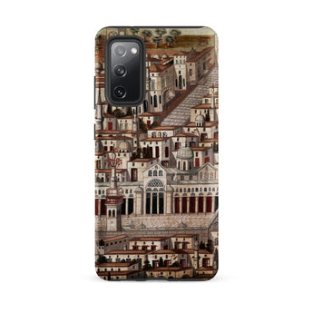 Great Mosque of Damascus - Islamic School Samsung Case, Galaxy S20 Fe / Matte, Phone Case Detailed Artistic Terraced City Buildings Central