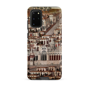 Great Mosque of Damascus - Islamic School Samsung Case, Galaxy S20 Plus / Matte, Smartphone Case Intricate Historical City Illustration