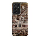 Great Mosque of Damascus Islamic School Samsung Case, Galaxy S21 Ultra / Matte, Phone Case Detailed Illustration Ancient City Numerous