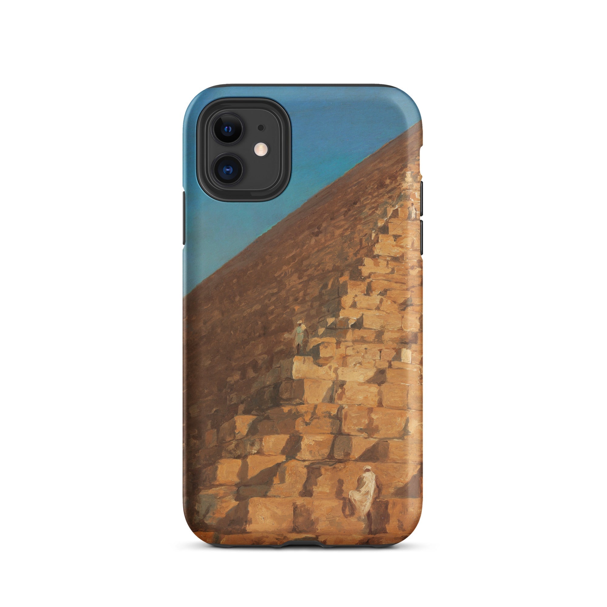 Great Pyramid of Giza Adrien Dauzats Iphone Case, 11 / Matte, Pyramid Themed Phone Case