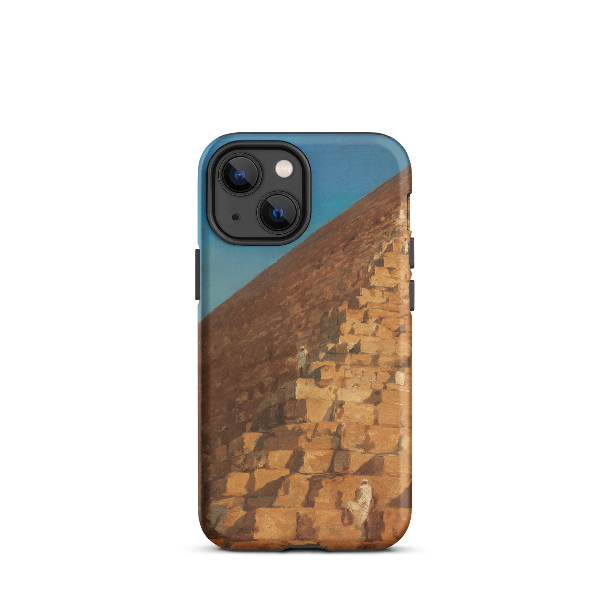 Great Pyramid of Giza Adrien Dauzats Iphone Case, 13 Mini / Matte, Pyramid Themed Phone Case