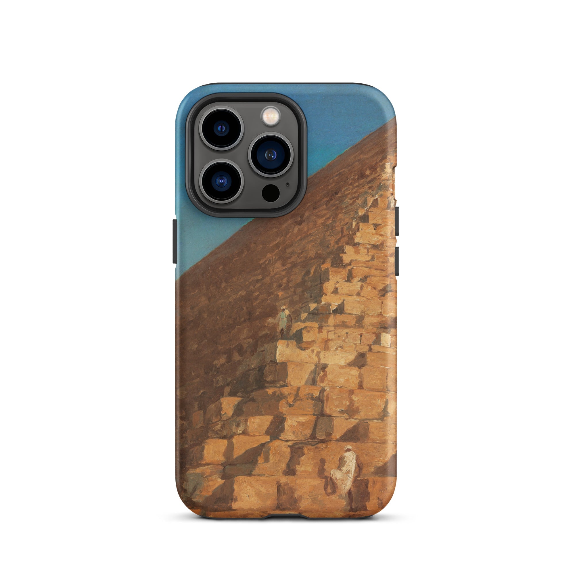 Great Pyramid of Giza Adrien Dauzats Iphone Case, 13 Pro / Matte, Pyramid Themed Phone Case