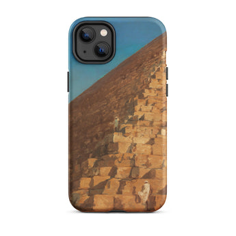 Great Pyramid of Giza - Adrien Dauzats Iphone Case, 14 Plus / Matte, Pyramid-themed Phone Case