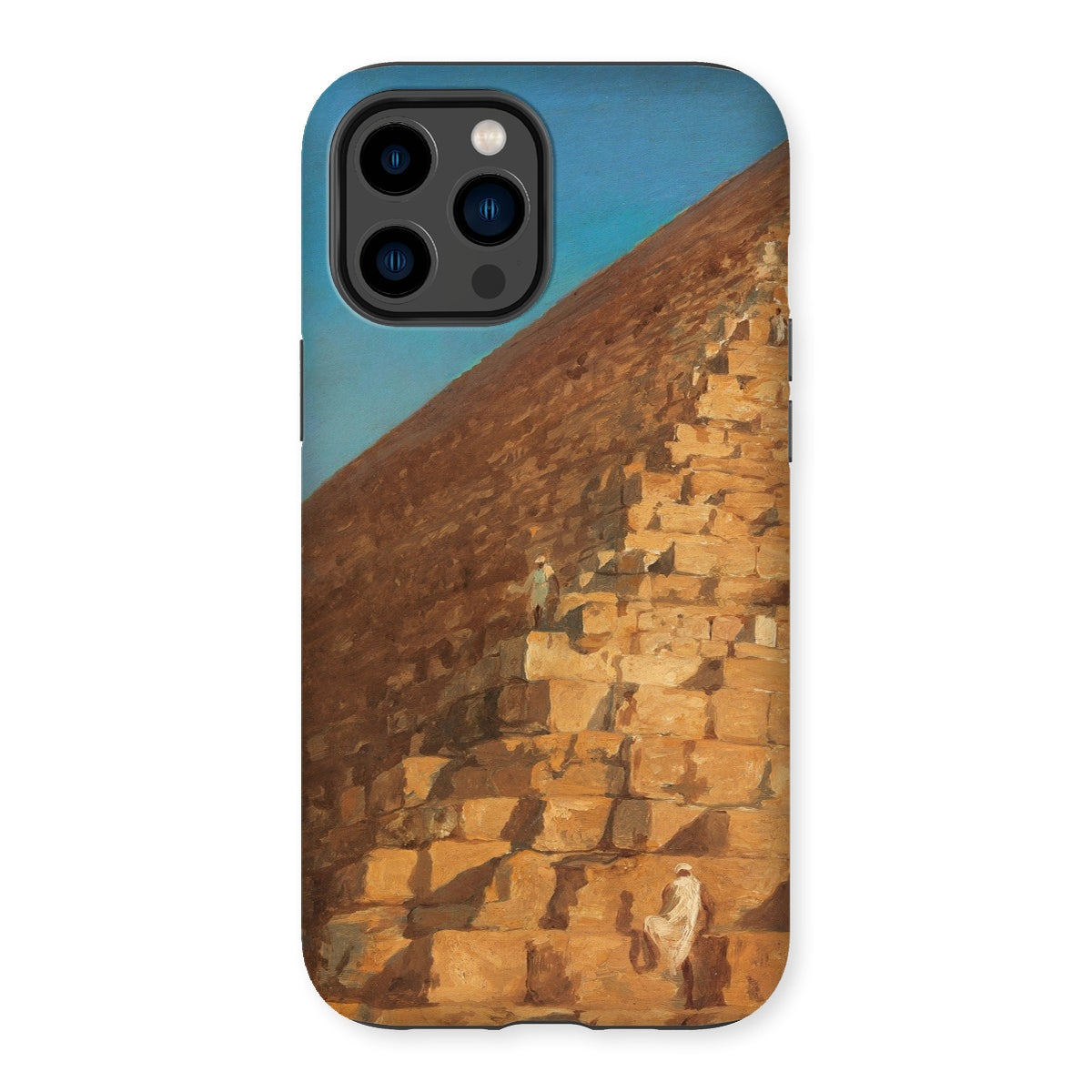 Great Pyramid of Giza - Adrien Dauzats Iphone Case, 14 Pro Max / Matte, Phone Case Egyptian Pyramid