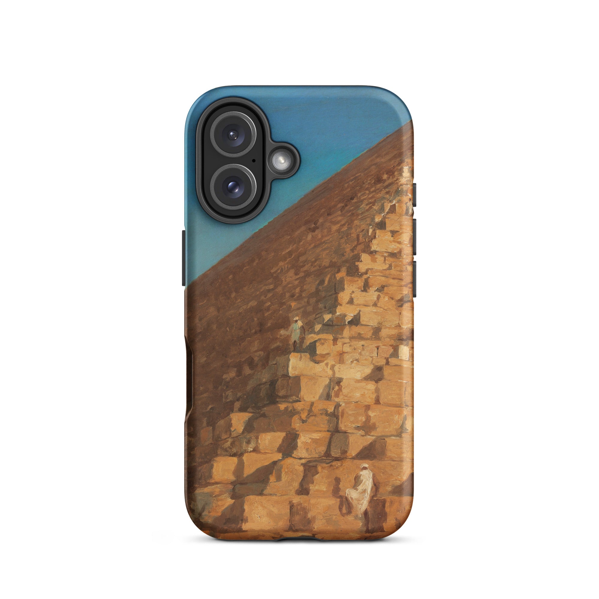 Great Pyramid of Giza Adrien Dauzats Iphone Case, 16 / Matte, Pyramid Themed Phone Case