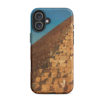 Great Pyramid of Giza - Adrien Dauzats Iphone Case, 16 Plus / Matte, Phone Case Pyramid Design