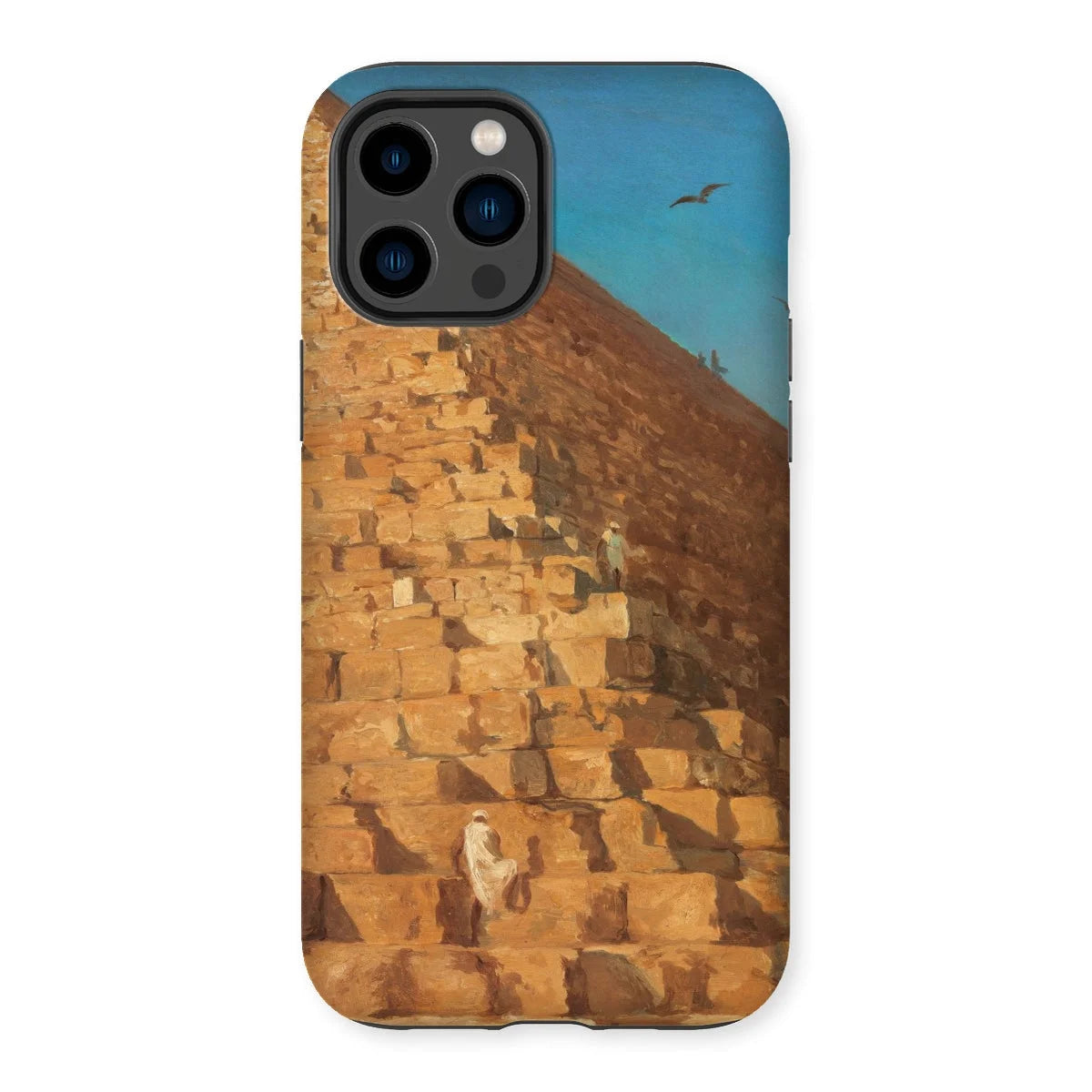 Great Pyramid of Giza - Adrien Dauzats Iphone Case - 14 Pro Max / Matte