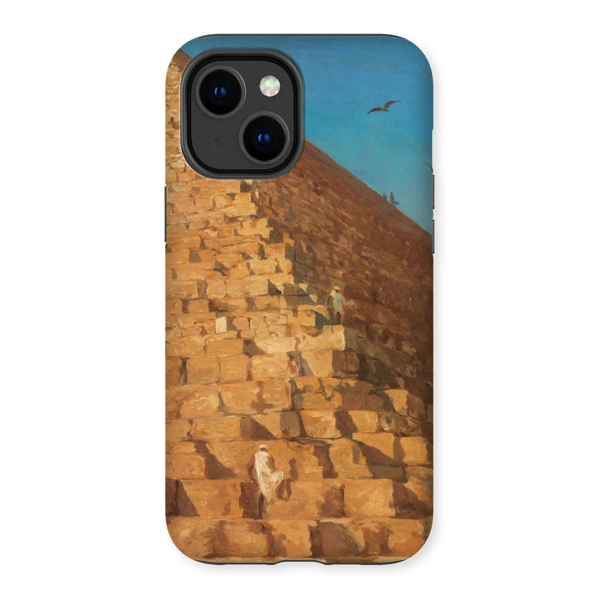 Great Pyramid of Giza - Adrien Dauzats Iphone Case - 14 Plus / Matte