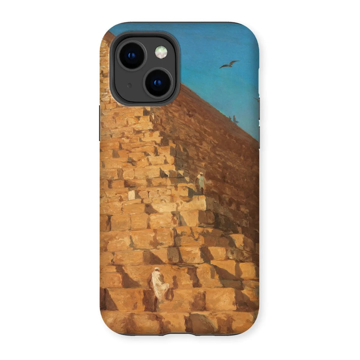 Great Pyramid of Giza - Adrien Dauzats Iphone Case - 14 / Matte