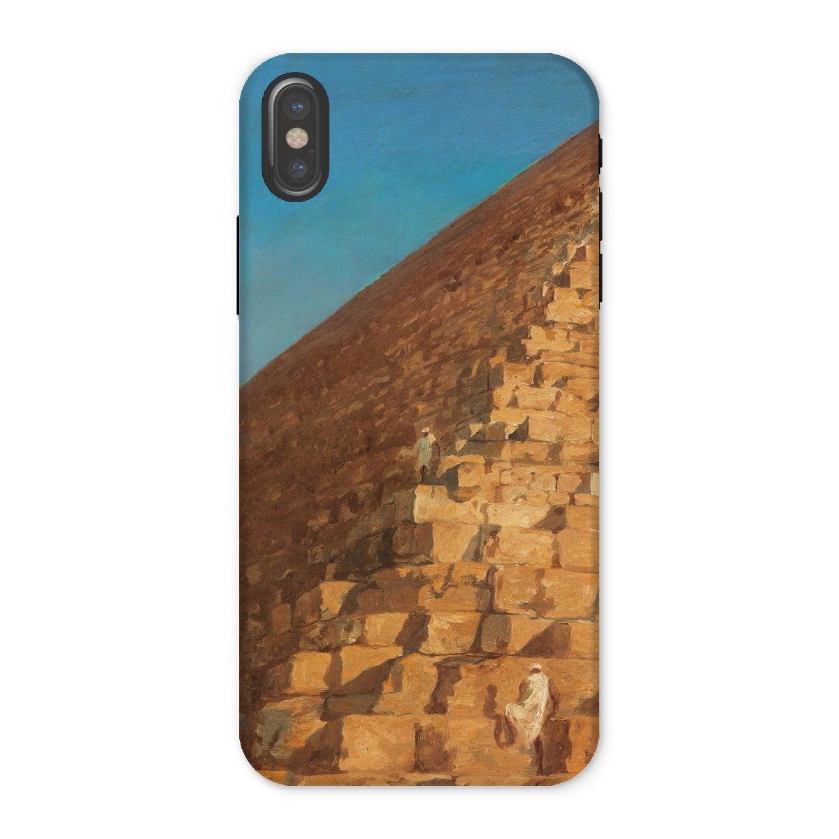 Great Pyramid of Giza Adrien Dauzats Iphone Case, x / Matte, Pyramid Themed Phone Case