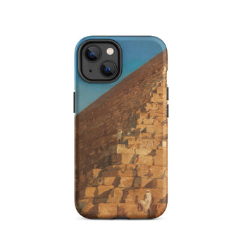 Great Pyramid of Giza - Adrien Dauzats Phone Case Iphone 14 / Matte Phone Case Pyramid Design Adrien Dauzats, Great Pyramid, Eternal, Each