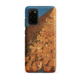 Great Pyramid of Giza - Adrien Dauzats Phone Case Samsung Galaxy S20 Plus / Matte Phone Case Detailed Illustration Great Pyramid Giza