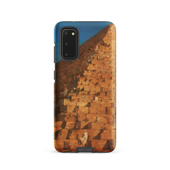 Great Pyramid of Giza - Adrien Dauzats Samsung Case, Galaxy S20 / Matte, Mobile Phone Case Pyramid Design