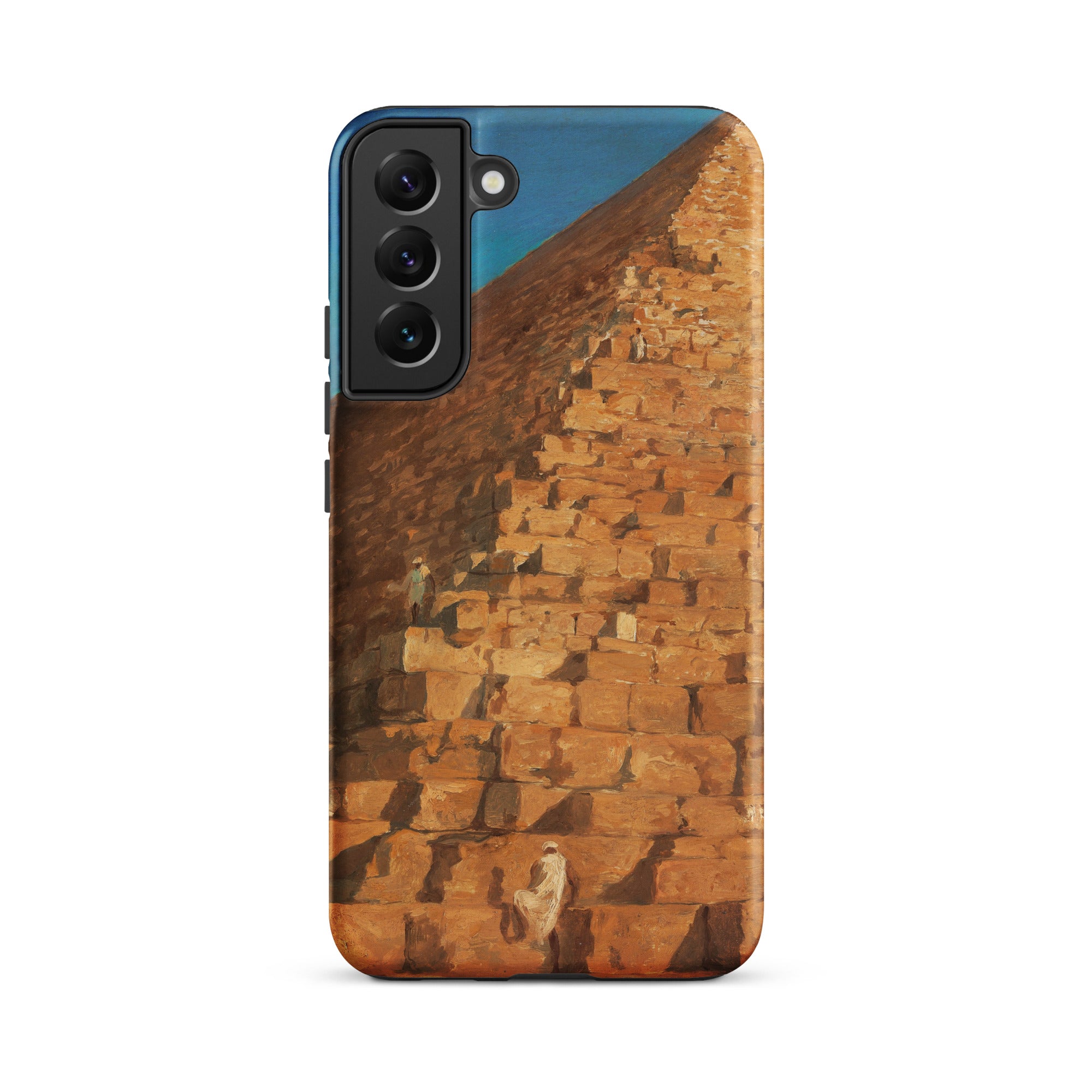 Great Pyramid of Giza Adrien Dauzats Samsung Case, Galaxy S22 Plus / Matte, Phone Case Pyramid Design