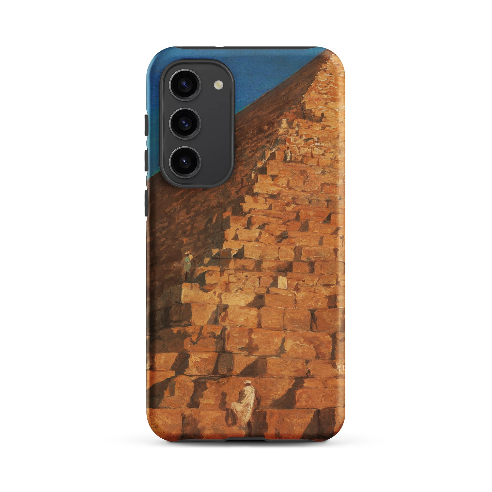 Great Pyramid of Giza Adrien Dauzats Samsung Case, Galaxy S23 Plus / Matte, Phone Case Pyramid Design