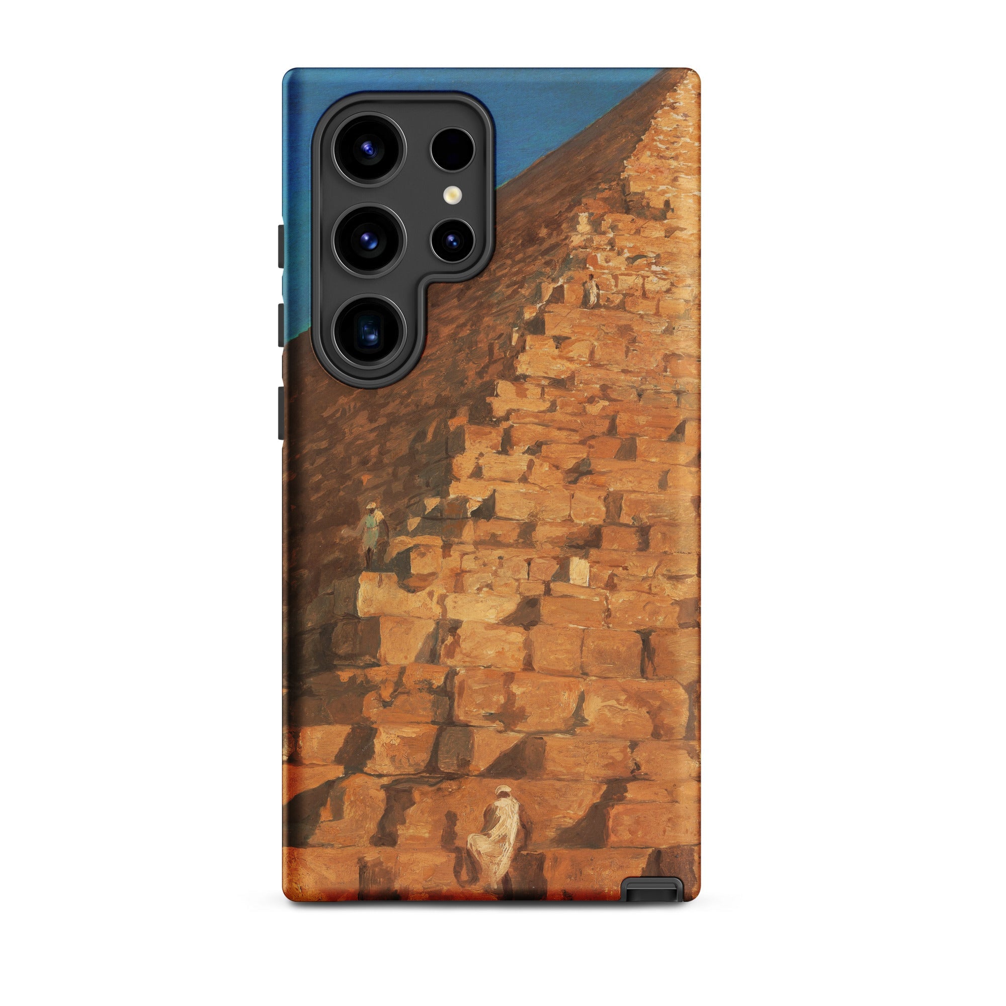 Great Pyramid of Giza Adrien Dauzats Samsung Case, Galaxy S24 Ultra / Matte, Phone Case Pyramid