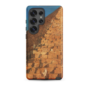 Great Pyramid of Giza - Adrien Dauzats Samsung Case, Galaxy S25 Ultra / Matte, Smartphone Case Pyramid Graphic