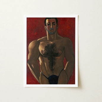 Greek Boxer - Marsden Hartley Art Print / Canvas, Prints