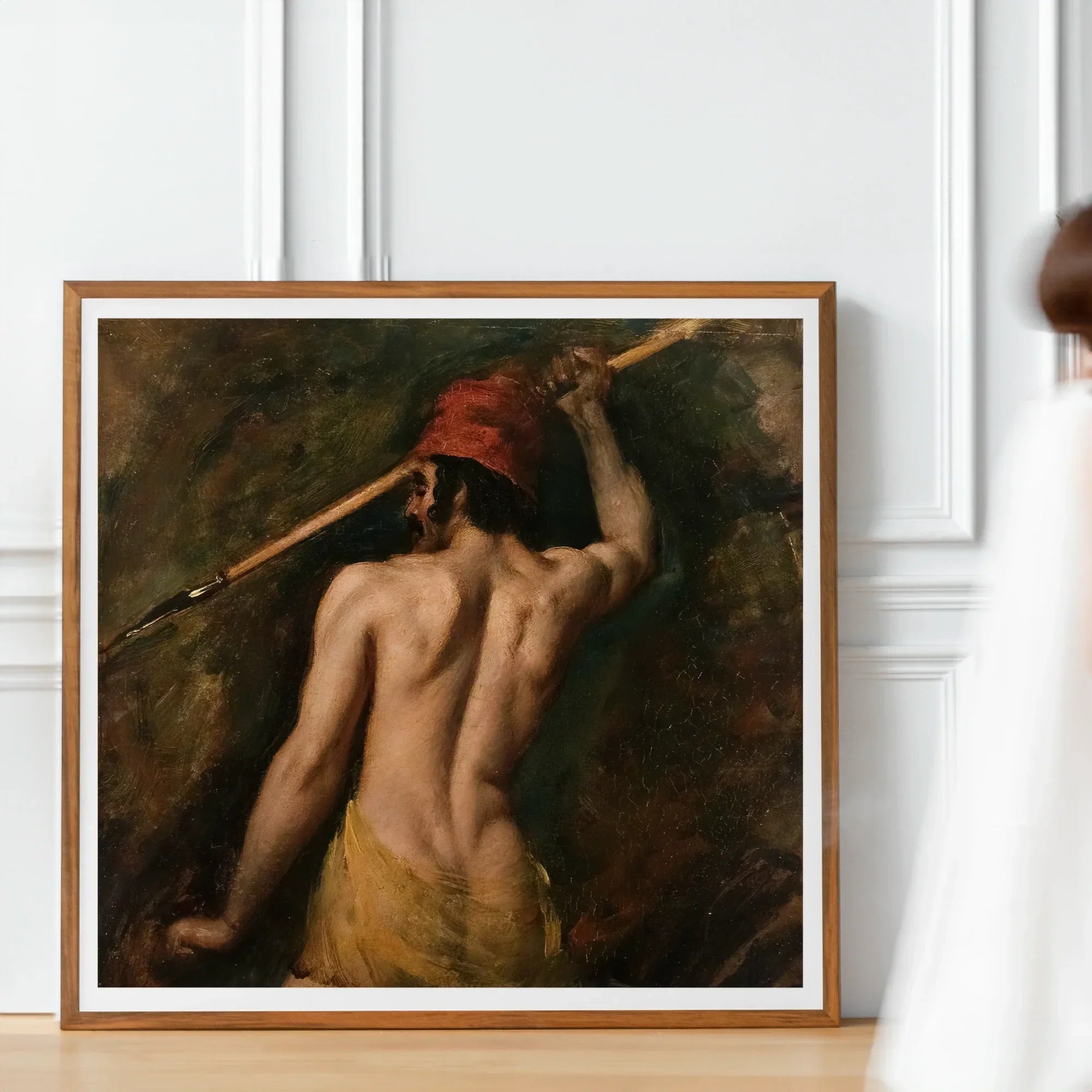 A Greek Slave - William Etty Art Print Posters Prints & Visual Artwork