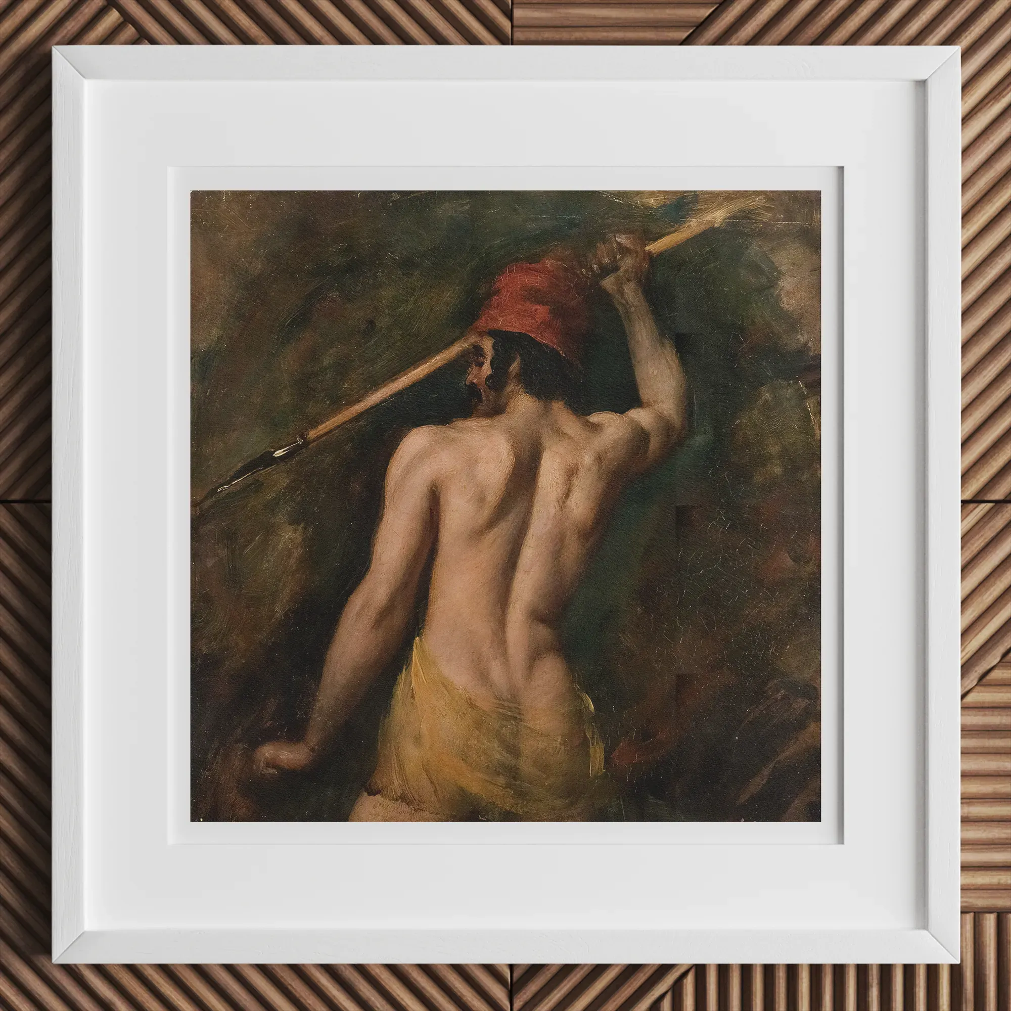 A Greek Slave - William Etty - Homoerotic Fine Art Print - Posters Prints & Visual Artwork - Aesthetic Art