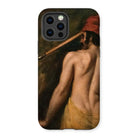 A Greek Slave - William Etty Iphone Case, 12 Pro / Matte, Phone Case Classical Painting Bare Red Cap