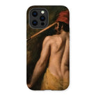 A Greek Slave - William Etty Iphone Case, 12 Pro Max / Matte, Phone Case Classical Painting Bare Red Hat