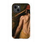 A Greek Slave - William Etty Iphone Case, 13 Mini / Matte, Phone Case Classical Painting Nude Figure Red Cap