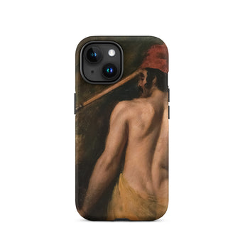 A Greek Slave - William Etty Iphone Case, 15 / Matte, Phone Case Painting Shirtless Man