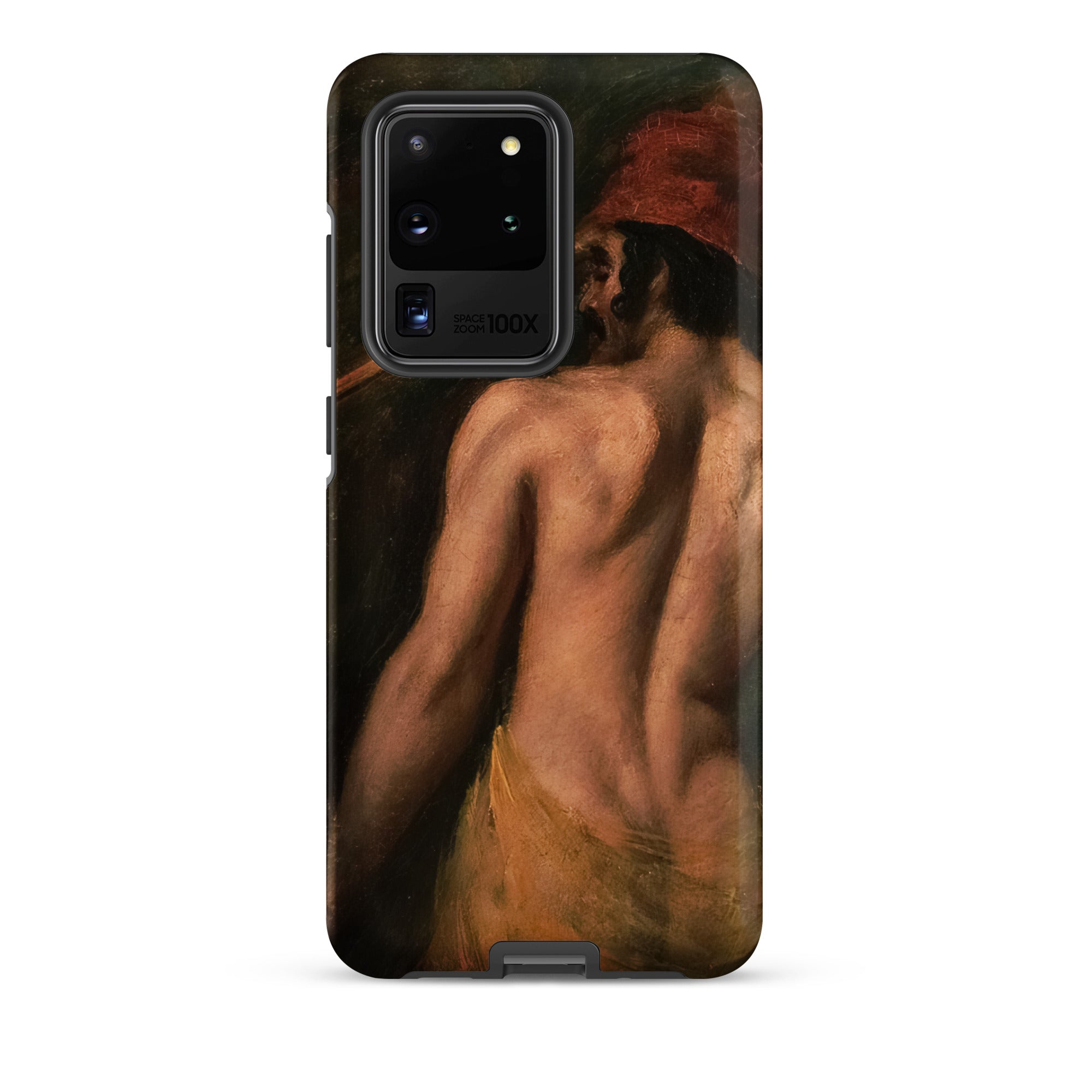 A Greek Slave William Etty Samsung Case, Galaxy S20 Ultra / Matte, Black Phone Case Classical Painting Man’s