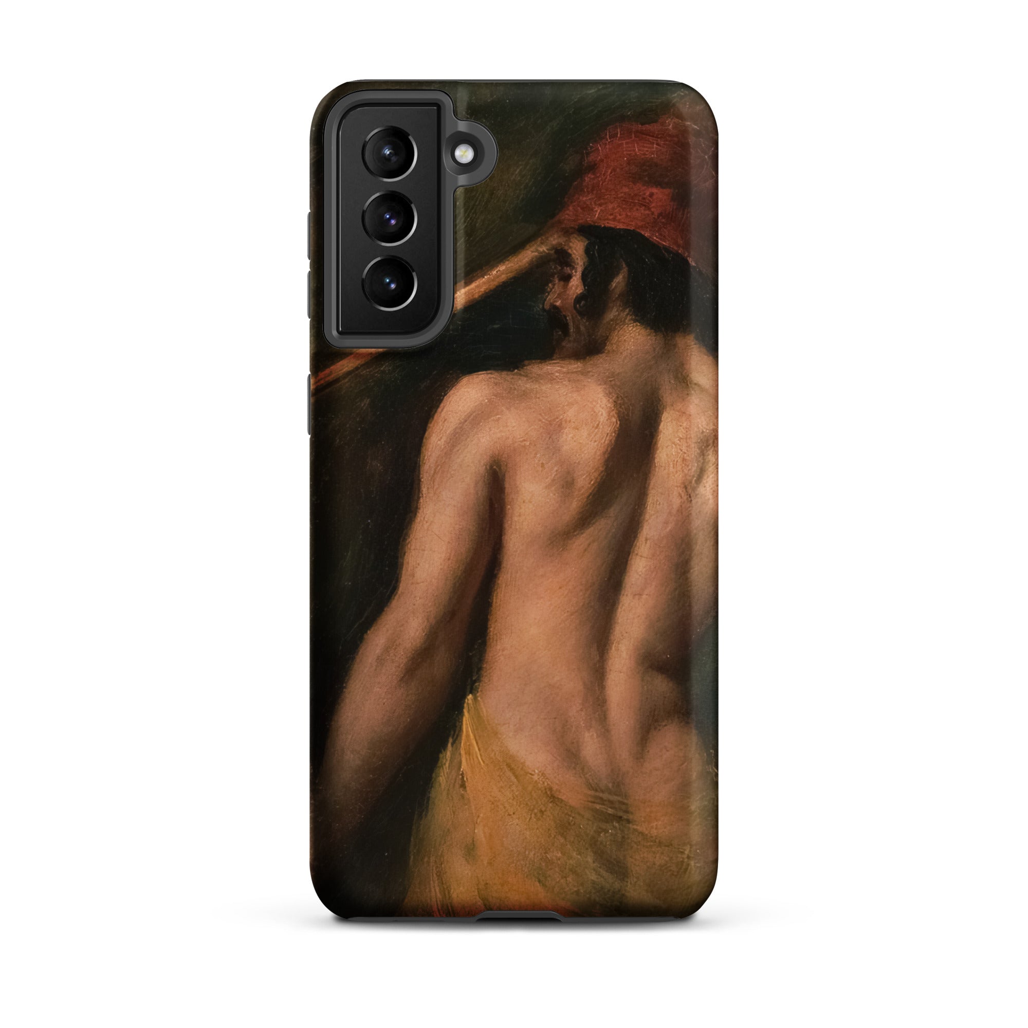 A Greek Slave William Etty Samsung Case, Galaxy S21 Plus / Matte, Smartphone Case Classical Painting Man’s