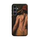 A Greek Slave William Etty Samsung Case, Galaxy S24 Plus / Matte, Smartphone Case Classical Painting Man’s Bare
