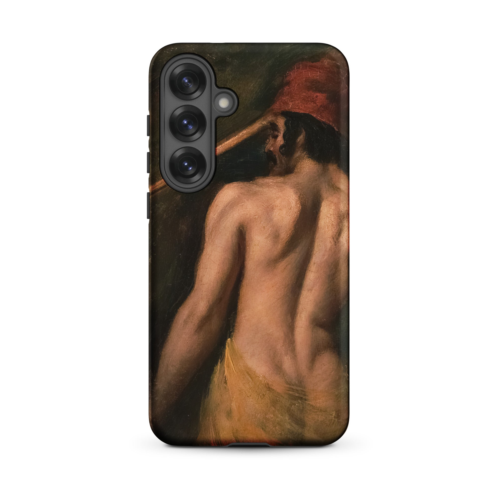 A Greek Slave William Etty Samsung Case, Galaxy S25 Plus / Matte, Smartphone Case Classical Painting Man’s