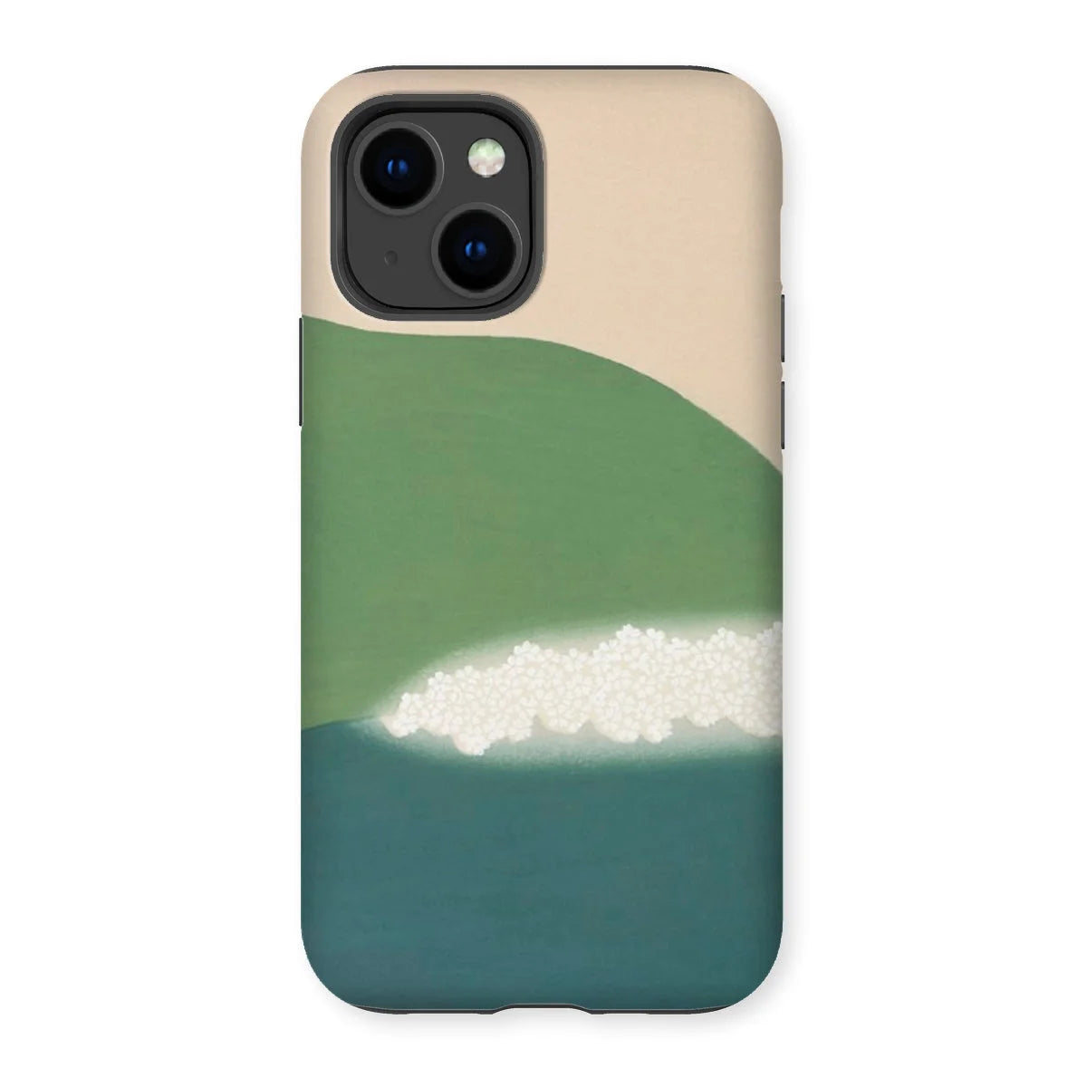 Green Mountains of Momoyugosa - Kamisaka Sekka Iphone Case 14 / Matte Mobile Phone Cases