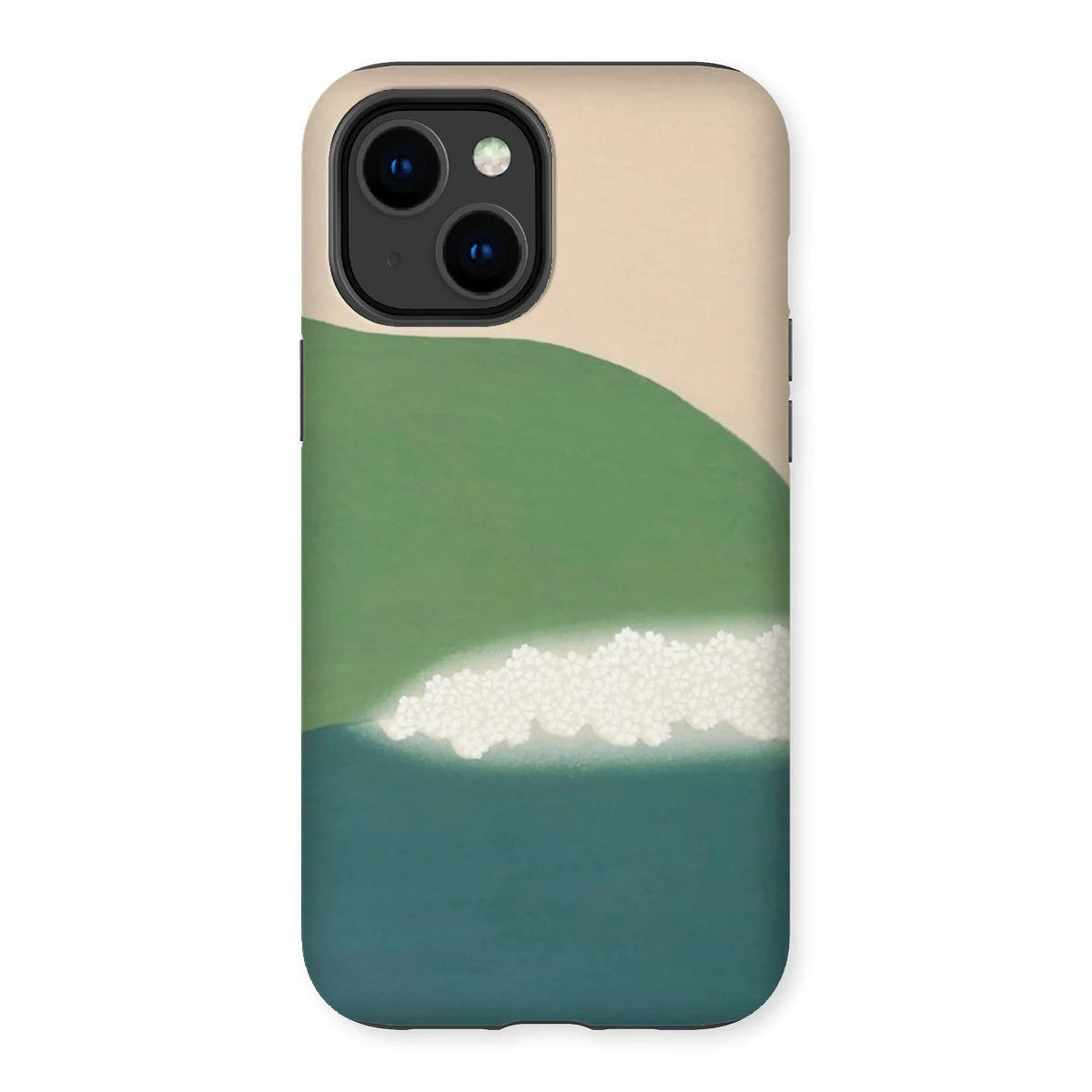 Green Mountains of Momoyugosa - Kamisaka Sekka Iphone Case 14 Plus / Matte Mobile Phone Cases