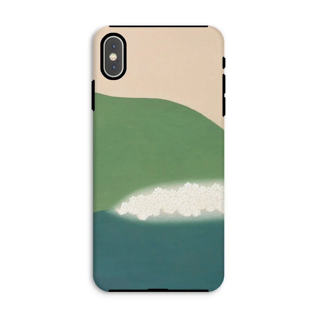 Green Mountains of Momoyugosa - Kamisaka Sekka Iphone Case, Xs Max / Matte, Kite-952661587, Phone Case Abstract Color