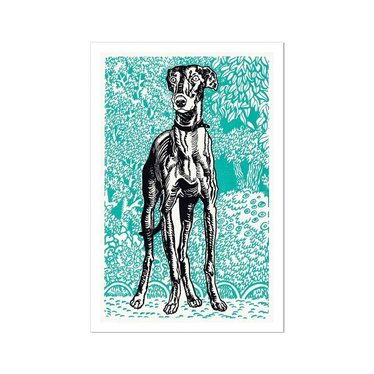 Greyhound By Moriz Jung Fine Art Print - 20’x30’ - Posters Prints & Visual Artwork - Aesthetic Art