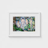 Group of Bathers - Paul Cézanne Nude Art Print / Canvas Skinny-dipping Fever Dream, Cubist Frat Party, Greek Gods Stumbling Prints
