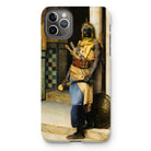 Guarding the Palace - Ludwig Deutsch Iphone Case, 11 Pro Max / Matte, Phone Case Painting African Warrior Traditional Dress Sword