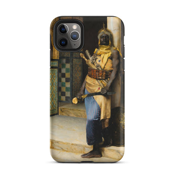 Guarding the Palace - Ludwig Deutsch Iphone Case, 11 Pro Max / Matte, Phone Case Painting Moorish Guard
