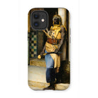 Guarding the Palace - Ludwig Deutsch Iphone Case, 12 Mini / Matte, Phone Case Painting Middle Eastern North African Warrior