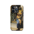 Guarding the Palace Ludwig Deutsch Iphone Case, 15 Pro / Matte, Phone Case Painting Dark Skinned Man Traditional Garb