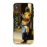 Guarding the Palace - Ludwig Deutsch Iphone Case, Xs / Matte, Phone Case Painting Nubian Palace Guard Colorful Traditional