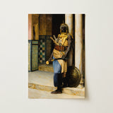 Guarding the Palace - Ludwig Deutsch Orientalism Art Print / Canvas, 12x18’’ / 31x46cm / Unframed / no Border, Posters Prints & Visual