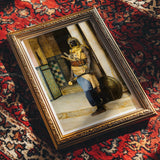 Guarding the Palace - Ludwig Deutsch Orientalism Art Print, Framed Artwork Figure Traditional Middle Eastern Dress Doorway