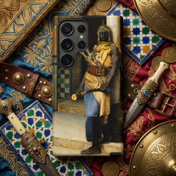 Guarding the Palace - Ludwig Deutsch Phone Case Black Samsung Galaxy S23 Ultra Phone Case Detailed Ludwig Deutsch’s Orientalism, Deutsch