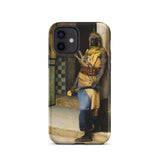 Guarding the Palace - Ludwig Deutsch Phone Case Iphone 12 / Matte Phone Case Painting Moorish Guard Ludwig Deutsch’s Orientalism, Deutsch